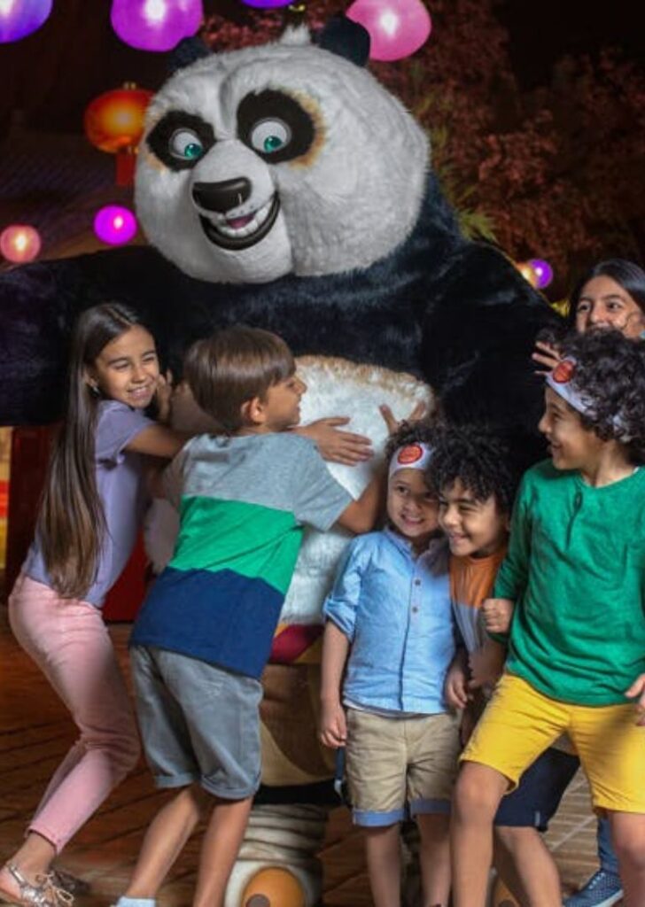 Meet the kungfu panda at Motiongate Dubai