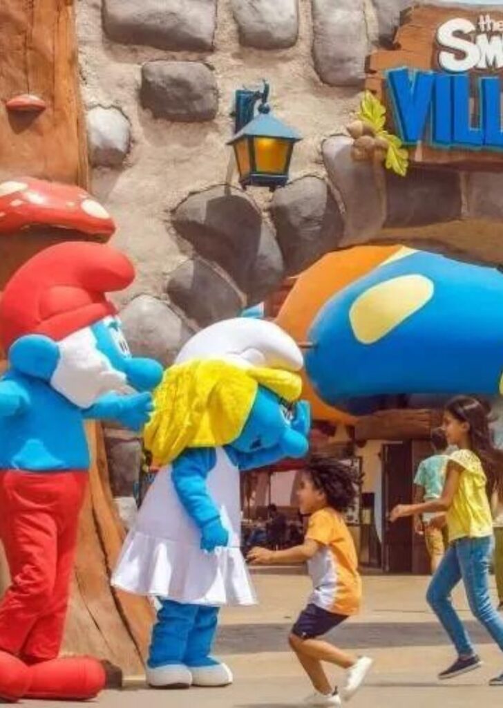 Meet the Smurfs at Motiongate Dubai