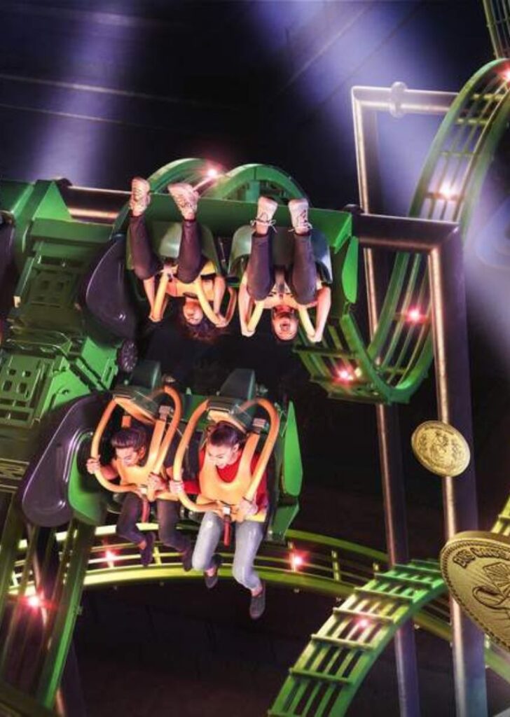John Wick open contract roller coaster at Motiongate Dubai